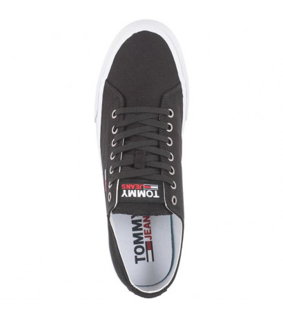 Tommy Hilfiger Long Lace Up Vulc EM0EM00659-BDS Black (TH208-a) bateliai