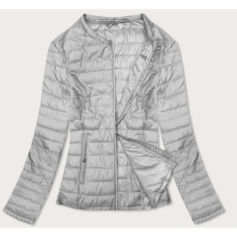 QUILTED JACKET GREY  (W73) striukė