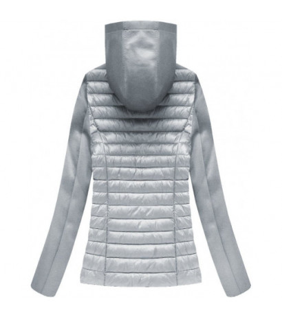 QUILTED JACKET GREY (18019) striukė