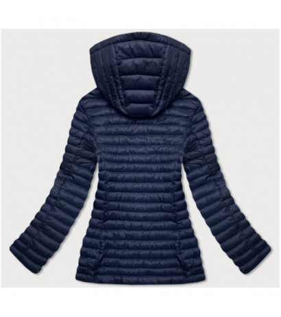 QUILTED HOODED JACKET RED (7218BIG) striukė